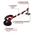 Einhell TP-DW 18/225 Li - Solo PROFESSIONAL Drywall Sander 18V Bare Unit additional 5