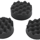 ABRACS 3" Corrugated Hook &amp; Loop Pads additional 2