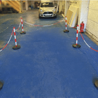 JSP EV Red/White Safety Chain additional 2