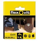Flexovit Delta Hook &amp; Loop Sanding Sheet 94mm additional 1