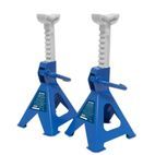 Sealey VS2002BL Axle Stands (Pair) 2tonne Capacity per Stand Ratchet Type - Blue additional 2