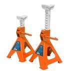 Sealey VS2002OR Axle Stands (Pair) 2tonne Capacity per Stand Ratchet Type - Orange additional 1