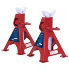Sealey VS2003 Axle Stands (Pair) 3tonne Capacity per Stand Ratchet Type additional 3