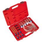 Sealey VS2048 Diesel Injection Leak Back Master Kit - Bosch/Delphi/Denso additional 1