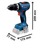 Bosch GSB 18V-65 Professional Combi Drill 18V Bare Unit additional 2