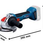 Bosch GWX 18V-8 Professional X-LOCK Angle Grinder 18V Bare Unit additional 2