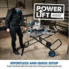 Evolution S355MCS Mitre Chop Saw Wheeled Stand with Powerlift Assist additional 5