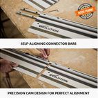 Evolution ST1400-G2 Universal Circular Saw Track Set 1.4m additional 6