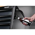 Draper 27225 BUNKER&amp;#174; 15 Drawer Workbench Roller Tool Cabinet, 61", Grey additional 5