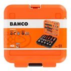 Bahco S51MC3H 3/8in Drive Standard and Deep Socket &amp; 1/4in Bit Set, 51 Piece additional 6