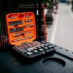 Bahco S51MC3H 3/8in Drive Standard and Deep Socket &amp; 1/4in Bit Set, 51 Piece additional 8