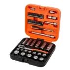 Bahco S51MC3H 3/8in Drive Standard and Deep Socket &amp; 1/4in Bit Set, 51 Piece additional 1