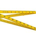 Hultafors G64-1-4-16 Polycarbonate Folding Rule 1m additional 2