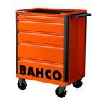 Bahco 1472K5 26in E72 Storage HUB Tool Trolley with 5 Drawers Orange additional 1