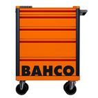 Bahco 1472K5 26in E72 Storage HUB Tool Trolley with 5 Drawers Orange additional 2