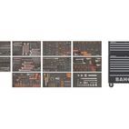 Bahco MONSTER Tool Trolley General Purpose Tool Kit, 758 Piece additional 2