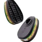 Scan Twin Half Mask A1B1E1K1 Gas Filter Cartridge (Pack of 2) additional 1