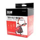 Scan Twin Half Mask Respirator No Filters additional 2