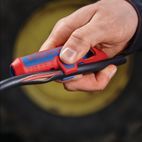 Draper 32440 KNIPEX 16 95 03 SB ErgoStrip&amp;#174; PV Stripping Tool, 135mm additional 2