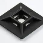 Faithfull Cable Tie Mount Pad (10) Black 28 x 28mm additional 8