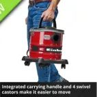 Einhell TC-AV 2032 DW Ash Vac 20 Litre 850W 240V additional 5