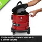 Einhell TC-AV 2032 DW Ash Vac 20 Litre 850W 240V additional 6