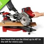 Einhell TE-SM 36/8 L Li-Solo Sliding Mitre Saw 36V Bare Unit additional 6