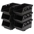 Draper 31773 BUNKER Load-Up Stack Storage Bin Set (6 Piece) additional 1