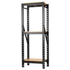 Draper 32465 BUNKER 14 Piece Modular 3 Tier Racking with Hardwood Shelving, 750mm additional 1