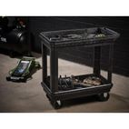Draper 29448 BUNKER Load-Up 2-Tier Tool Trolley additional 2