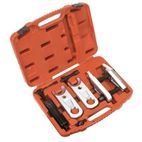 Sealey VS3814 Ball Joint Splitter Hydraulic &amp; Manual 9pc - Commercial additional 1