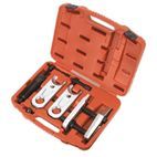 Sealey VS3814 Ball Joint Splitter Hydraulic &amp; Manual 9pc - Commercial additional 2