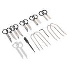 Sealey VS8041 Radio Release Tool Set 18pc additional 2