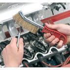 Sealey WB05/R Wire Brush Brassed Steel Plastic Handle additional 2