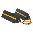 Sealey WC11 Heavy-Duty Rubber Wheel Chocks 8kg - Pair additional 1