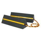 Sealey WC11 Heavy-Duty Rubber Wheel Chocks 8kg - Pair additional 2