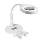 Sealey WL53/8D Dimmable Dual Mounting Magnifying Work Light 230V 45 SMD LED additional 3