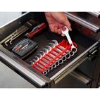 Sealey WR10 Spanner Rack Capacity 10 Stubby Spanners additional 2