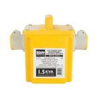 Defender 1.5kVA Transformer 2x 16A 110V Outlets 110V additional 1