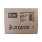 Defender 4 Way Distribution Unit - 4x 16A 110V additional 12