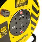 Defender 1.25mm 50M Industrial Trade Cable Reel 240V additional 3