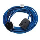 Defender 10M Extension Lead - 13A 1.5mm Cable - Blue 230V additional 2
