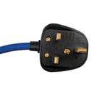 Defender 10M Extension Lead - 13A 1.5mm Cable - Blue 230V additional 3