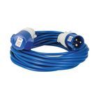 Defender 14M Extension Lead - 16A 2.5mm Cable - Blue 230V additional 1