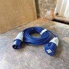 Defender 14M Extension Lead - 32A 2.5mm Cable - Blue 240V additional 3