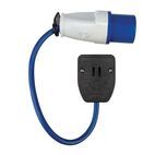 Defender 16-13A Fly Lead - 16A (Plug) > 13A (Socket) 240V additional 2