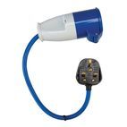 Defender 13-16A Fly Lead - 13A (Plug) > 16A (Socket) 230V additional 2