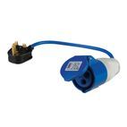 Defender 13-16A Fly Lead - 13A (Plug) > 16A (Socket) 230V additional 5