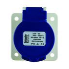 Defender 16A Panel Socket - Blue 240V additional 1