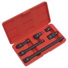 Sealey AK5514 Impact Adaptor &amp; Extension Bar Set 6pc 1/2"Sq Drive additional 2